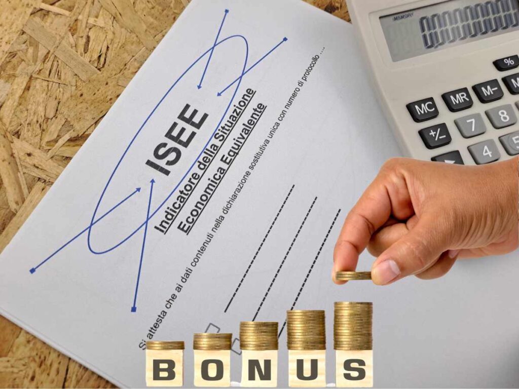 documento isee e grafica dei bonus