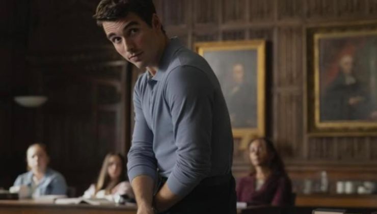 Corey Mylchreest nel film Il mio anno a Oxford