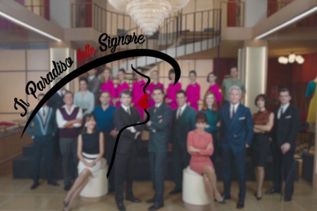 Cast e logo del Paradiso delle Signore