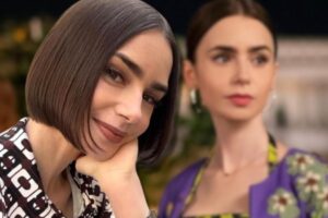 Lily Collins in Emily in Paris