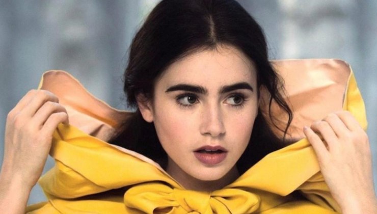 Lily Collins nel ruolo di Biancaneve