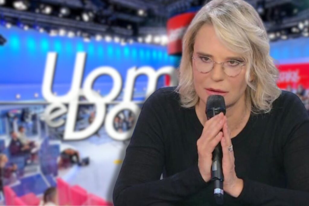 Maria De Filippi e lo studio di Uomini e Donne